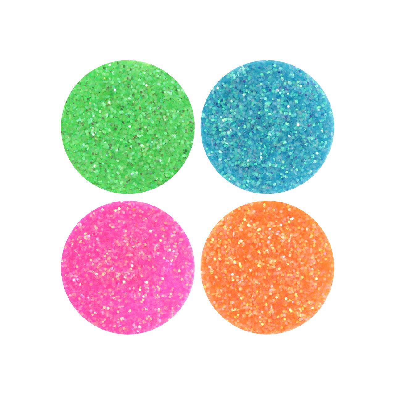 12 Pack: Neon Glitter Set by Creatology™